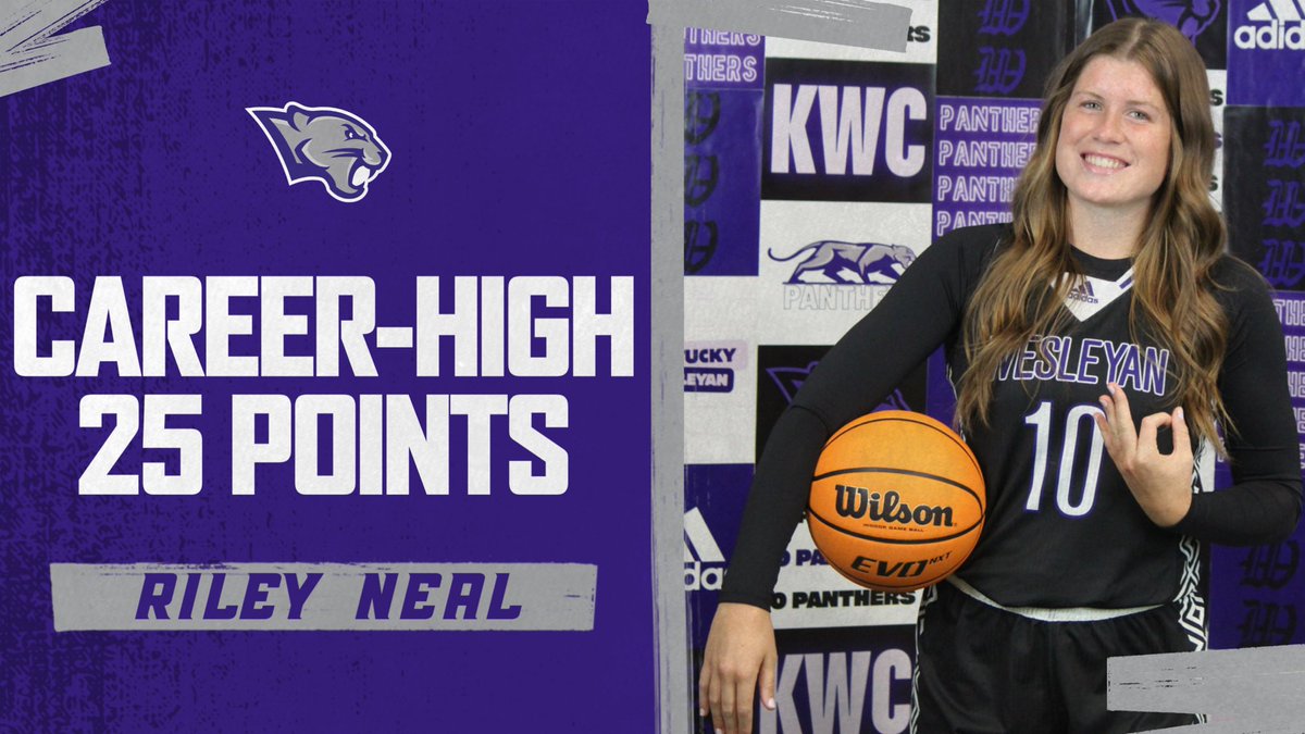 KWCPanthers's tweet photo. Riley Neal put on a Saturday show with a career-high 25 points in the @kwcwomenshoops victory!

The senior shot 8-14 from the field and went a perfect 9-9 from the charity stripe 🔥

#RollThers 🐾 https://t.co/uadvPm0YfH