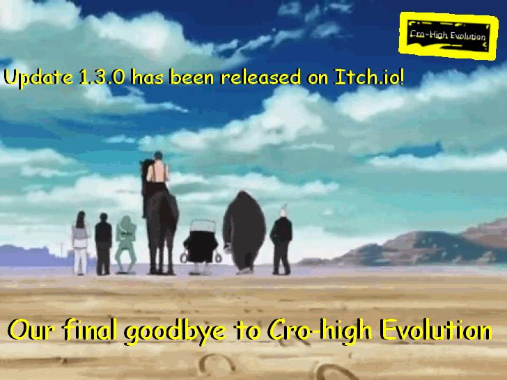 The final update of Cro-High Evolution has been released!

Here the link to the game: k-rock35.itch.io/cro-high-evolu…

Read more about it here: k-rock35.itch.io/cro-high-evolu…

#cromartiehighschool #digicharat #MUGEN