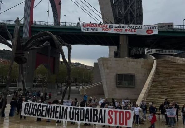 ✊🏿 Borrokatzeak beti merezi du! 

❌ Guggenheim Urdaibai proiektua bertan behera geratzen da.

Zorionak @Guggenurdabai plataforma! 
Gora herria‼️