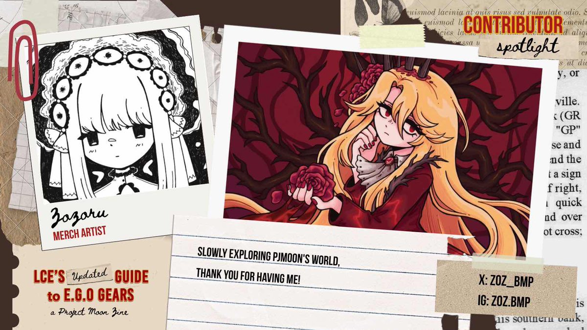 LCEguidezine's tweet photo. [CONTRIBUTOR SPOTLIGHT]

Welcoming our last merch artist we have Zoz! https://t.co/r6Ef2Bi5mG