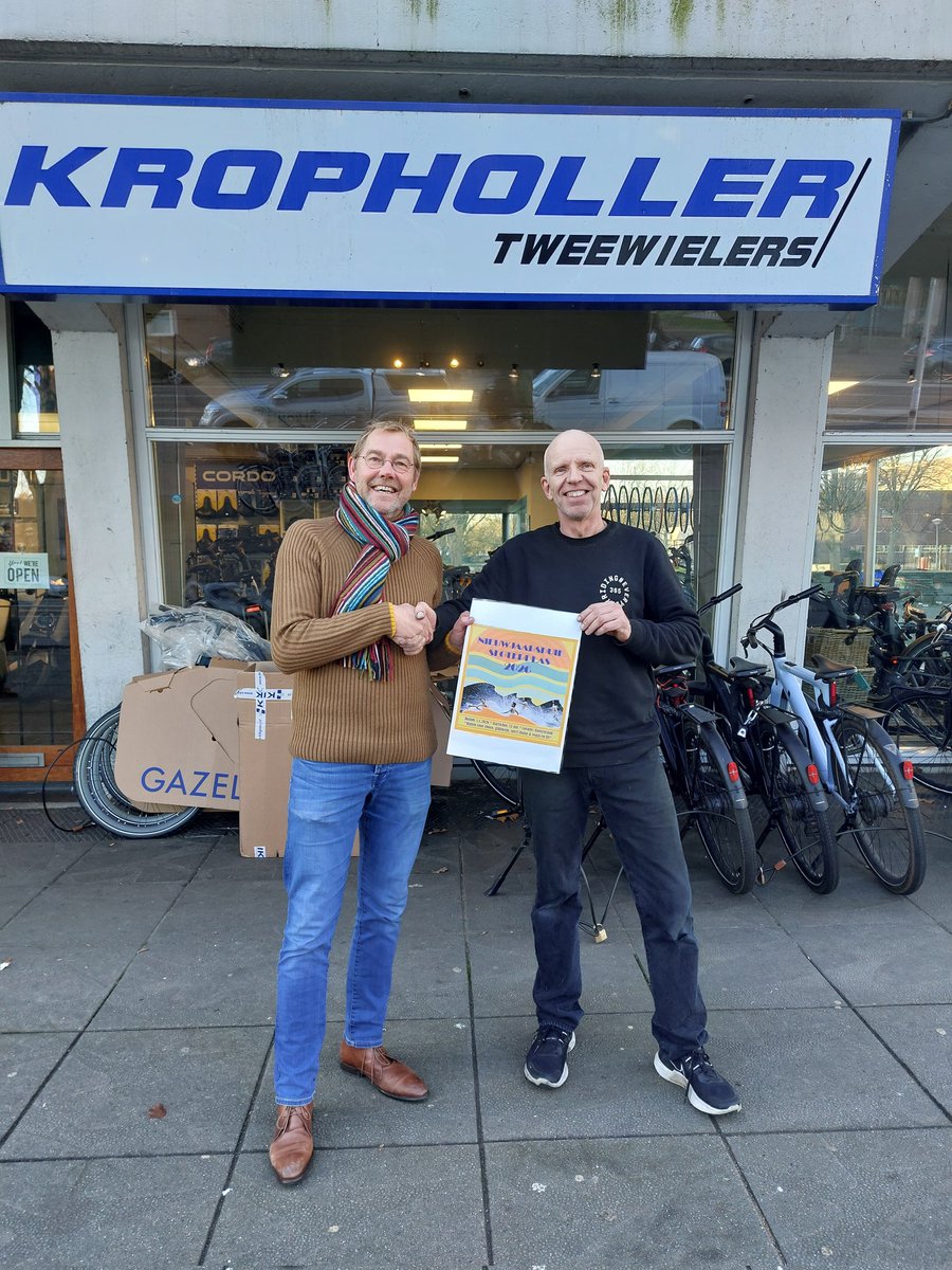 We zijn trots en blij dat ook dit jaar  Kropholler Tweewielers weer onze hoofdsponsor is. Want kropholler.nl is al meer dan een halve eeuw hét adres voor nieuwe bike of een apk en repa voor je oude barrel. #sloterplas #amsterdam #nieuwwest #nieuwjaarsduik