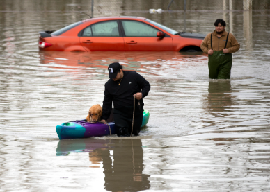 ThatBeing_Said's tweet image. Yes DSP, a company not being able to delivery your video game in the middle of a life-altering "flood" is definitely a passive aggressive move. 

And as always, I'm not making any of this up. 

(All pictures are from the flood currently happening in Washington state)