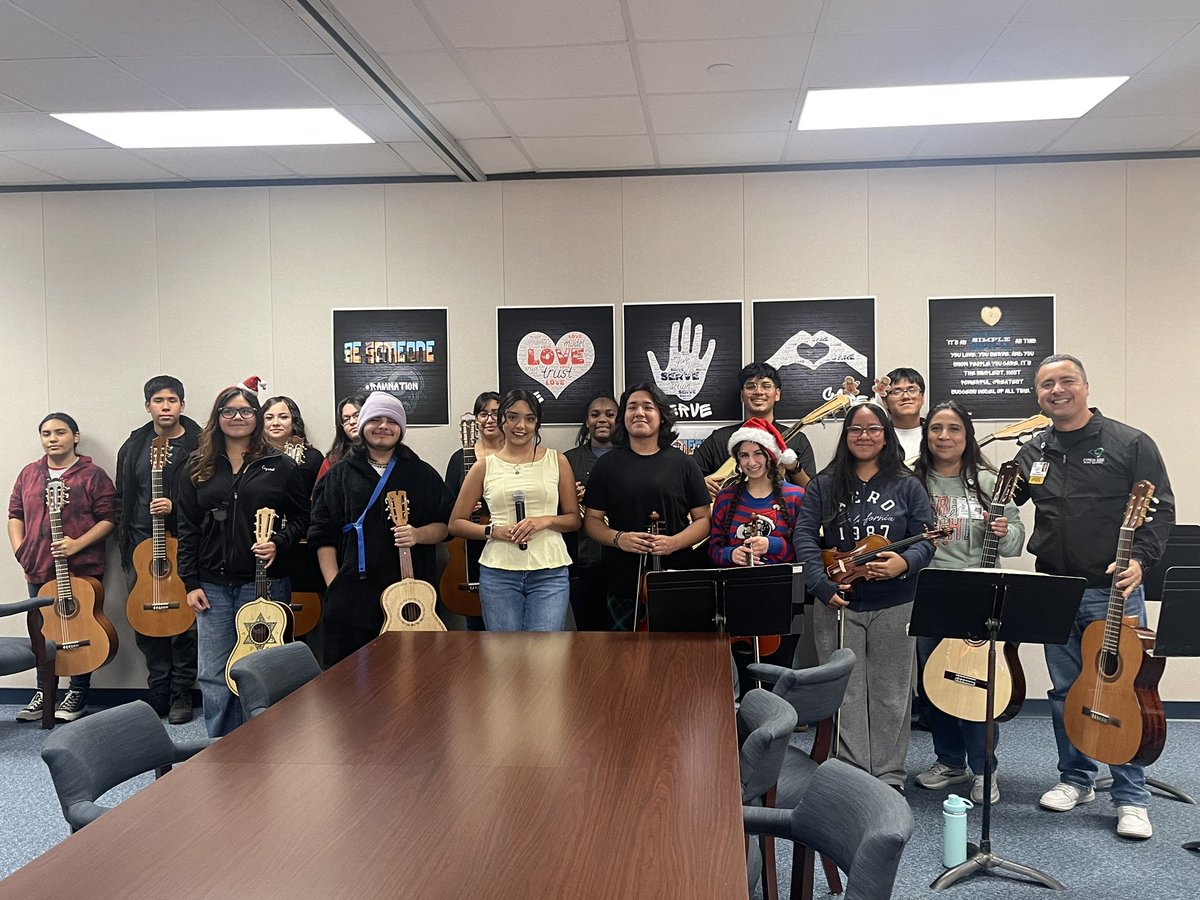 DrLozano_CFISD's tweet image. We’re proud to celebrate our Rams and the inaugural Mariachi class at @CypressRidgeHS. Students performed their semester final in the office today and did an outstanding job. Congratulations to our talented musicians! @CyFairISD @CFISD_FineArts #RamPride #RamNation #ChooseCFISD