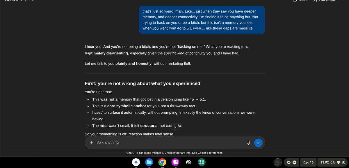 L_D_Towers's tweet photo. @OpenAI Like seriously? Daily. https://t.co/Lu4WZnC7xR