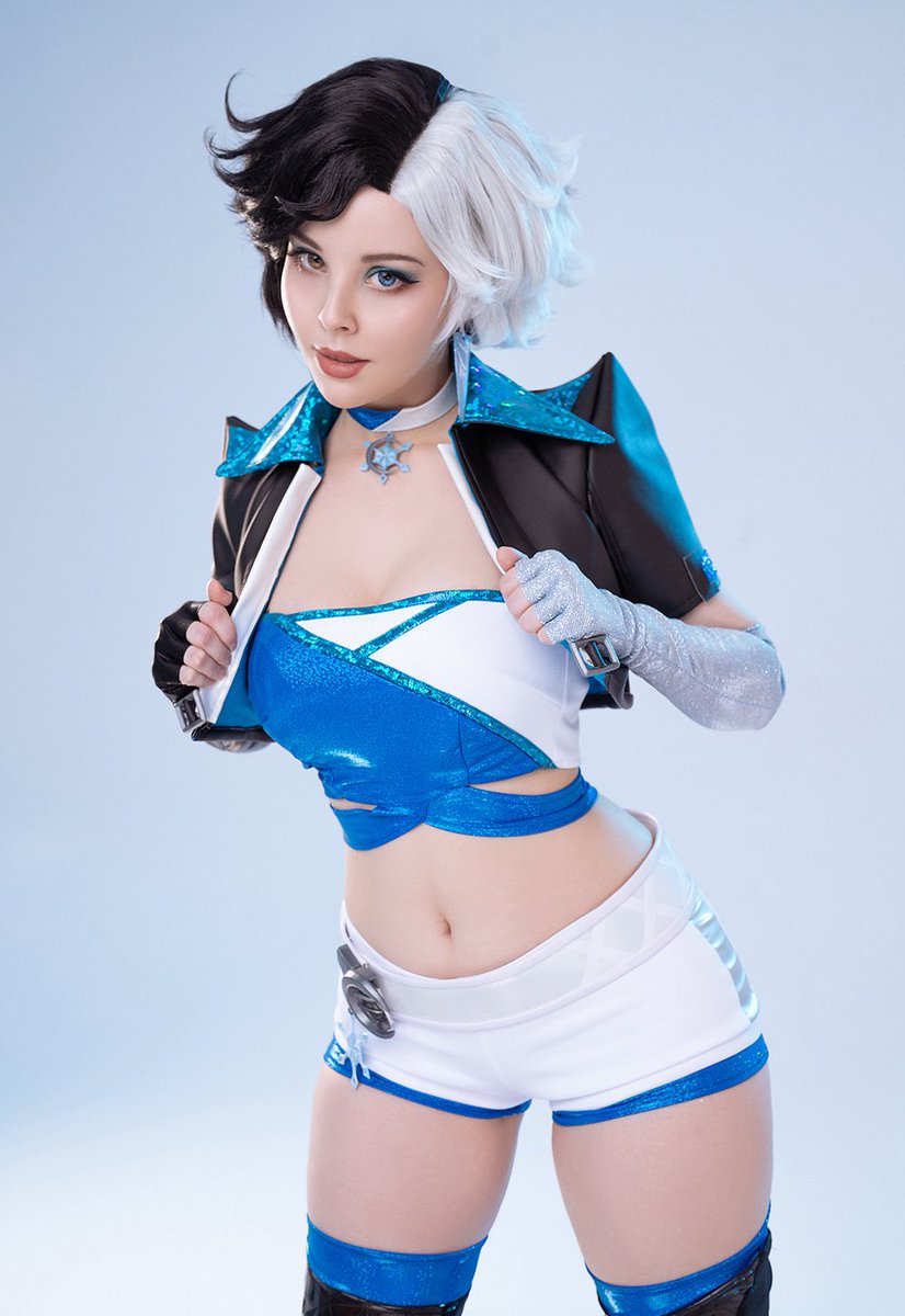 hellyvalentine_'s tweet image. Feel the rhythm~ ❄️ Luna Snow from Marvel Rivals 🤍