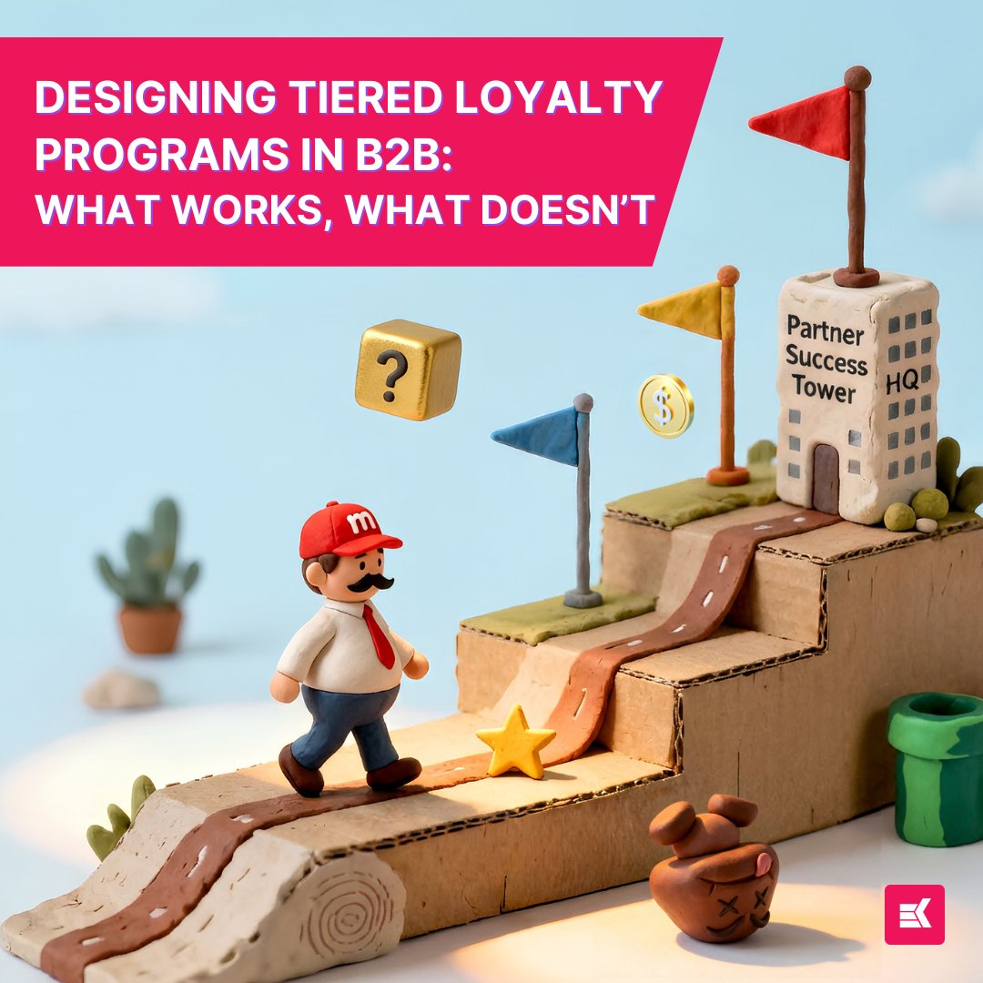 KademiHQ's tweet photo. What if your tiered loyalty program isn’t broken—just built wrong?

Partners don’t chase status.
They want real value.
Complex rules feel like work.
Weak rewards kill motivation.

Read this before you redesign:
👉 https://t.co/ksZDbha7rg https://t.co/6MxPHohWy1