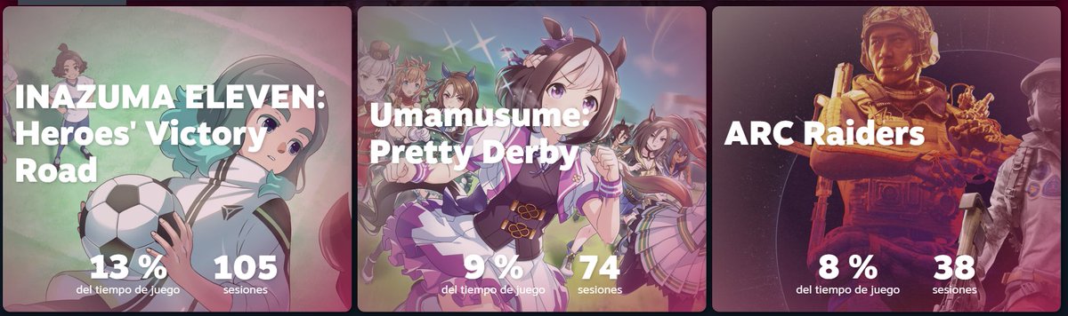 NanoMosca's tweet image. La santa trinidad del gamer, y eso que a las caballas solo jugué 3 semanas - 1 mes creo.

Pero bueno, luego esta iracing que como no lo tengo puesto en Steam claramente seria Top 1