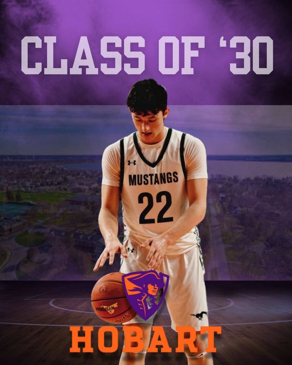 Hobart '30

Thank you to my teammates, family, and coaches who have supported me throughout my journey. Special thank you to Coach Thompson and Coach P for this opportunity, I can't wait!
