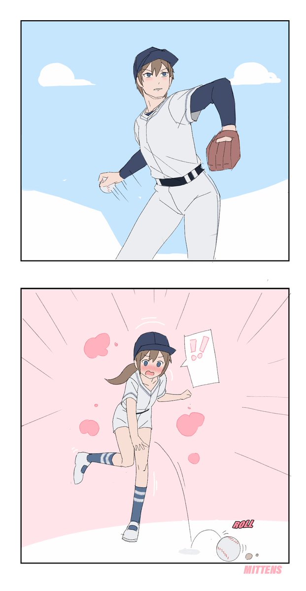 Mittens25611531's tweet photo. You throw like a- oh.. nevermind.. https://t.co/WdJf4a5Jdc
