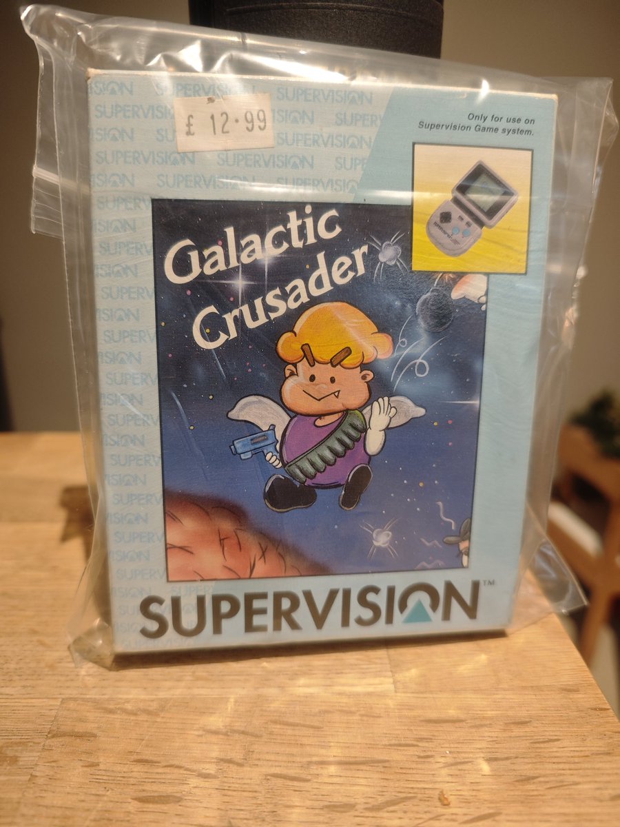 zmonteiro's tweet photo. @ColonelFalcon Tank games I don’t have. But for the #watara #quickshot #supervision system, I’ve got Galactic Crusader. https://t.co/ujNVfK49we