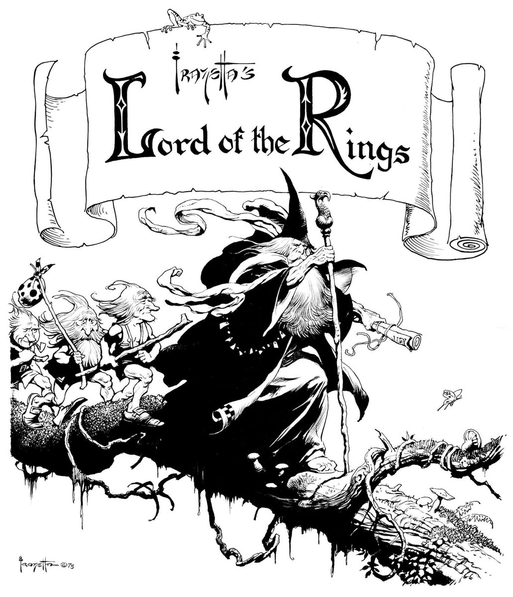 The Lord of the Rings by Frank Frazetta
