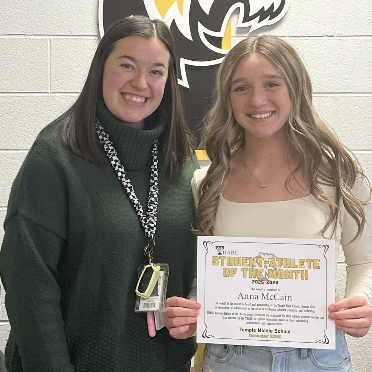 Temple High Athletic Booster Club (THABC) tweet media