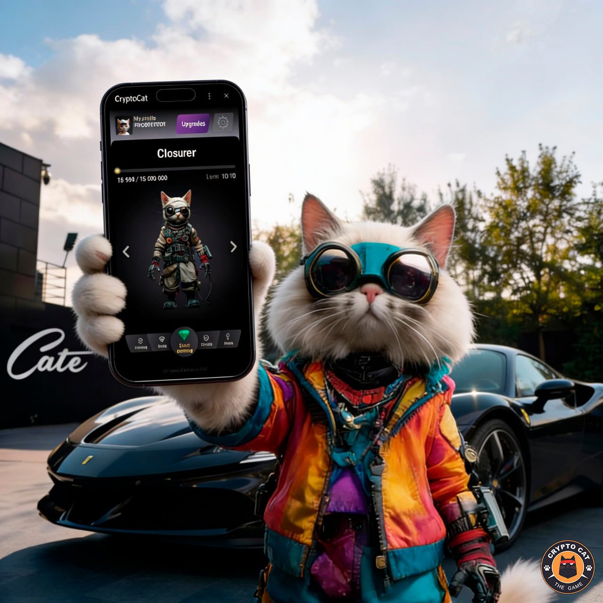 From brokie to TAP 🇬

CryptoCat started out with nothing, just like everyone else. But he kept tapping hard, day and night.

Now? Loaded with $SIMCAT, eyeing his next Lambo.

"I didn't get lucky. I just tapped harder." – Andrew Cate

Tap now and get rich like TAP 🇬  SOON👉