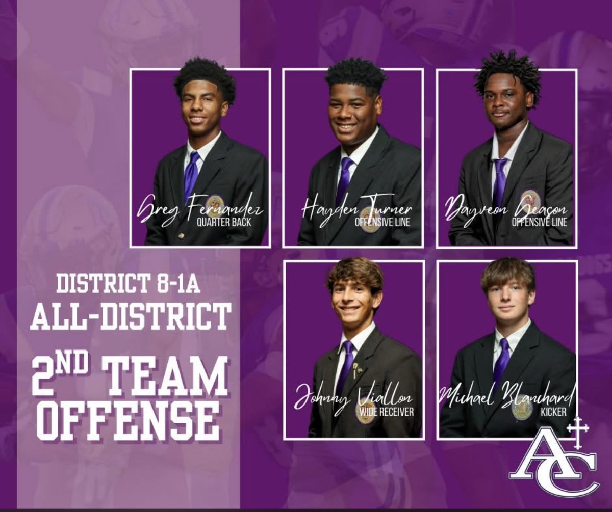 BulldogsAc's tweet photo. Congrats to our guys on offense !
@Trevinballin9 @Vaughnblan64 @canthens20 @LandryCy46114 @coach_james12 
Cole Cassard 
@gregfernandez0 
Dayveon Geason
@JohnnyV1935224 
Mikie Blanchard https://t.co/RMdaYx2iYt