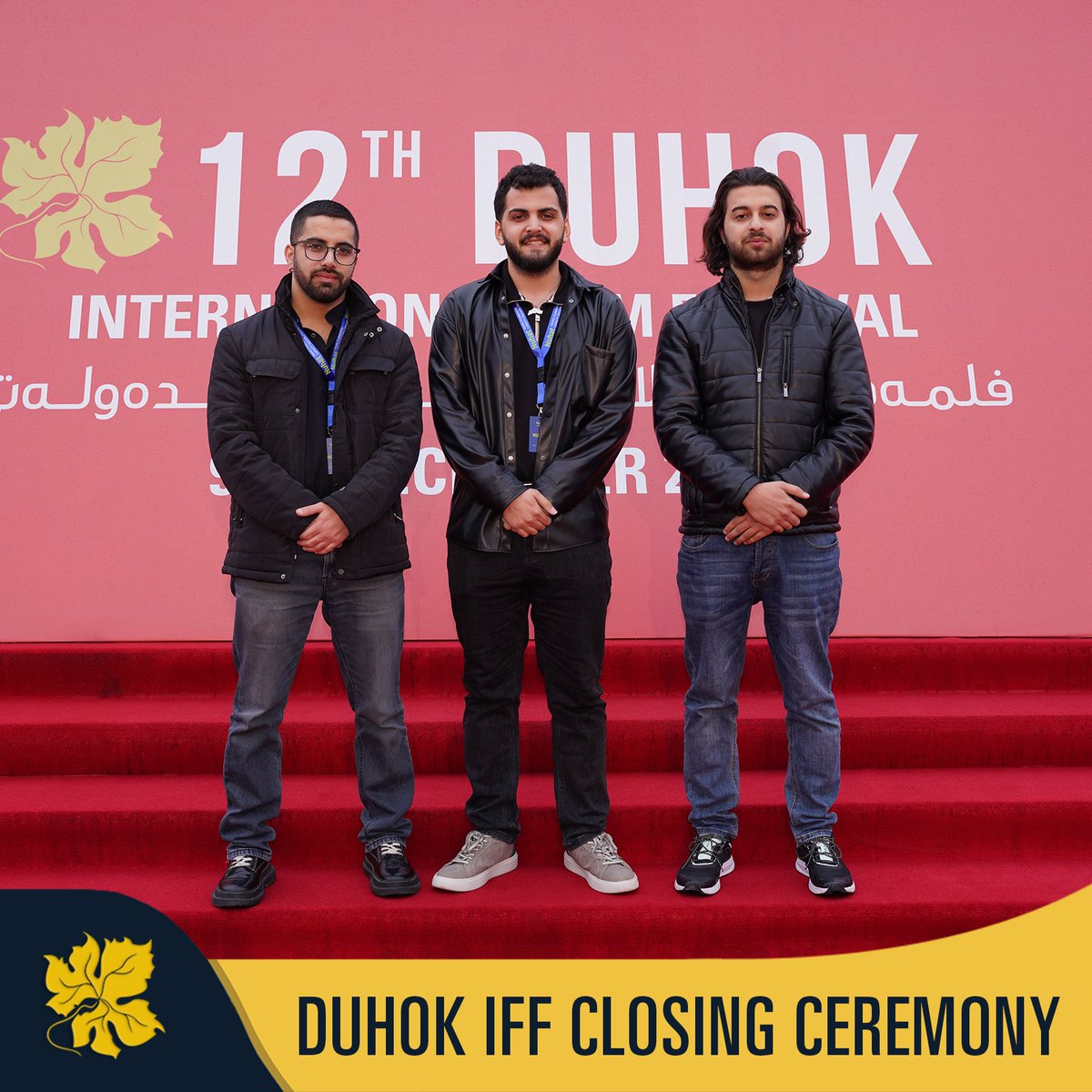 DuhokIFF's tweet photo. Dreams Come True: Young Filmmakers on the Red Carpet
Participants of the "Nuhat" project will walk the red carpet at the Duhok International Film Festival. https://t.co/Fk7TLlsVqE