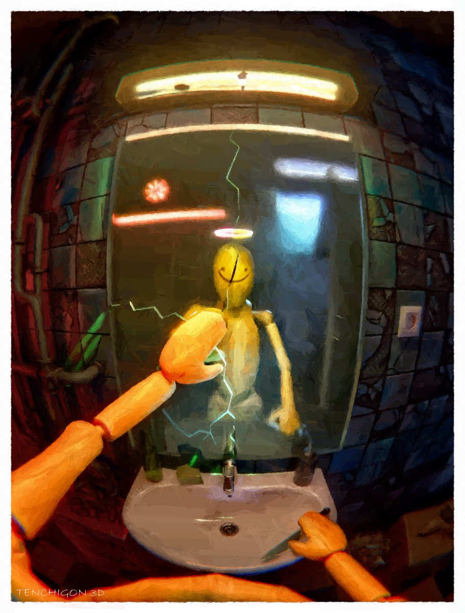 Would you trust him? 
#b3d #TADC #TheAmazingDigitalCricus