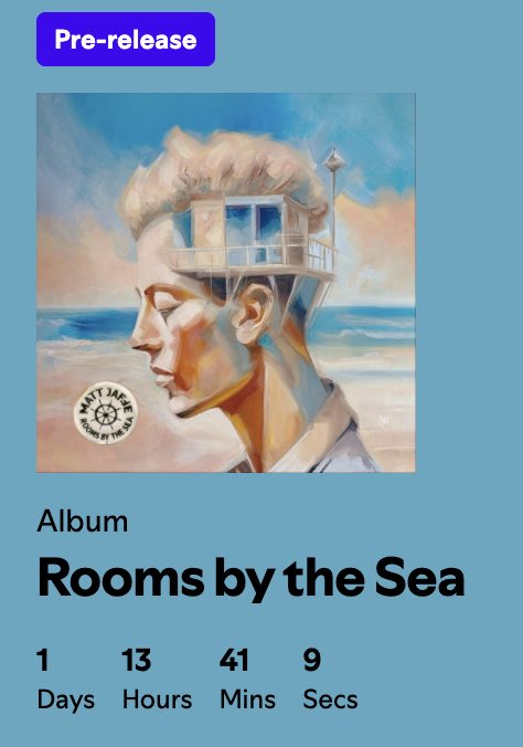 Happy Holidays y’all. It’s gonna be a good one. Rooms By The Sea drops in less than 24 hrs. Link in Bio…..