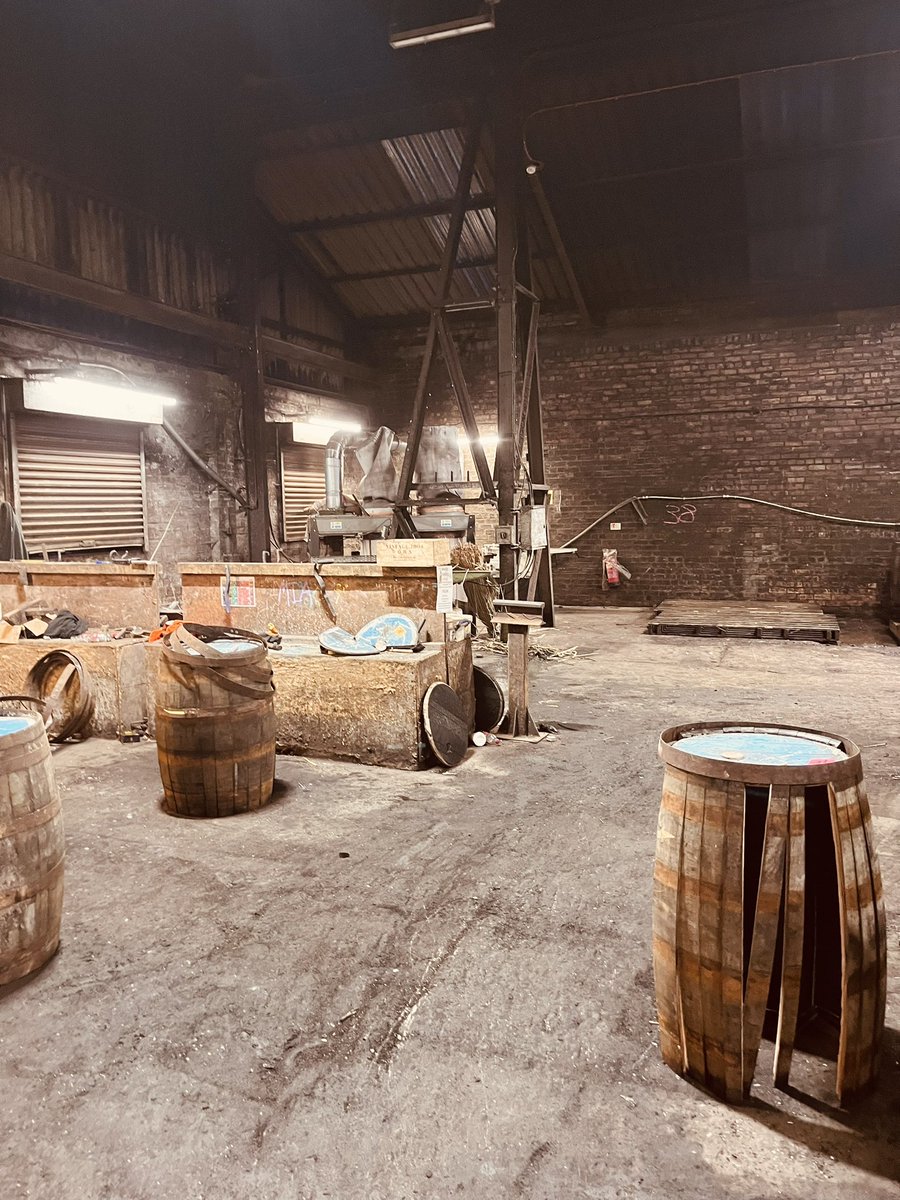 Love a trip to our local cooperage to see our casks getting re-charred.