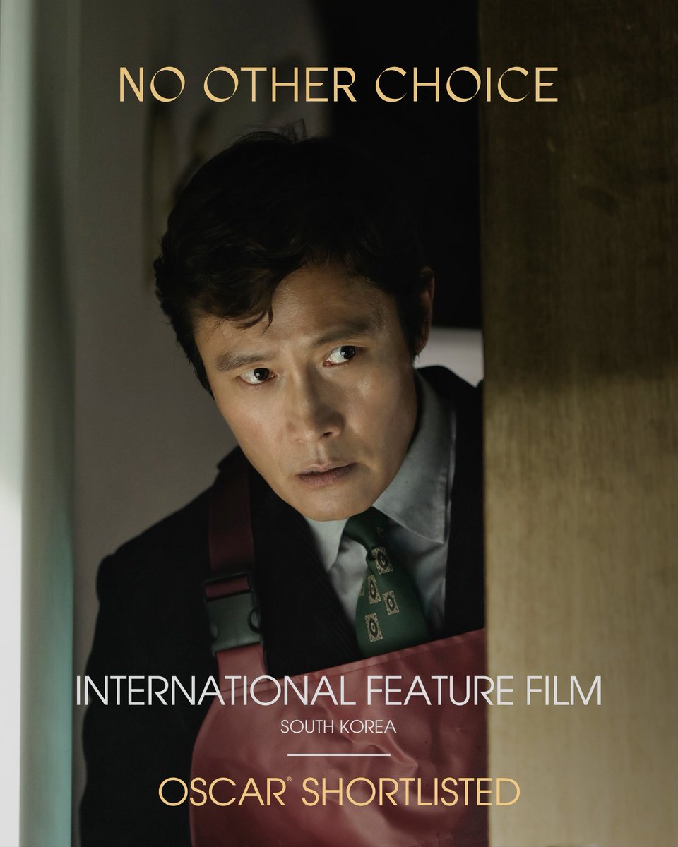 Park Chan-wook's NO OTHER CHOICE has made the #Oscars Shortlist for Best International Feature Film!