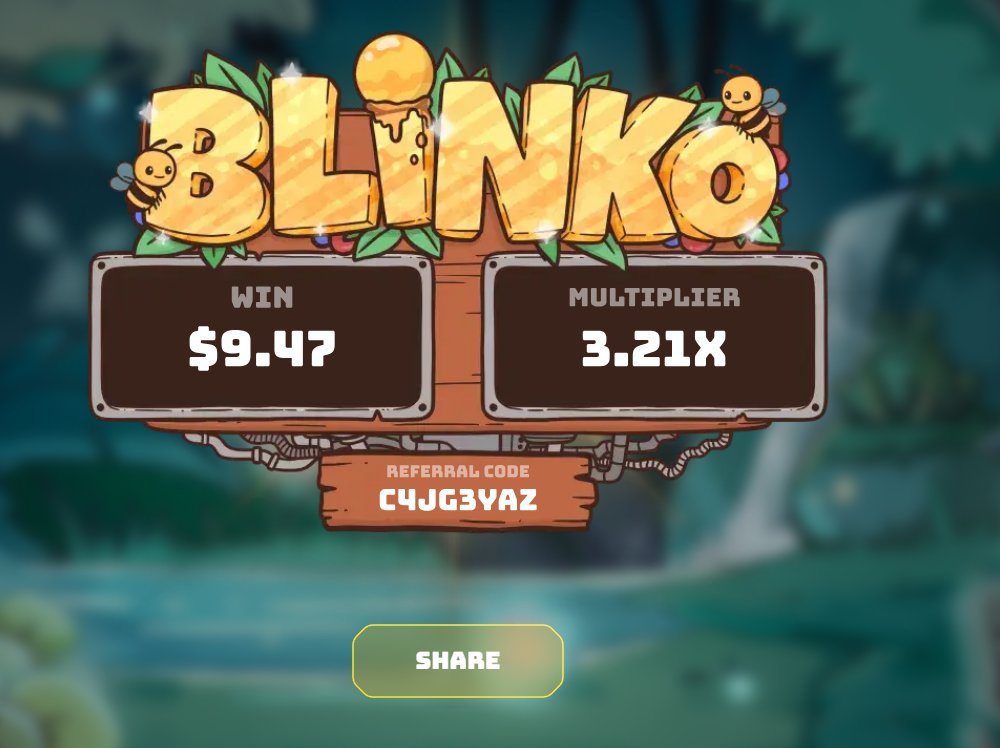 I SAID 1 MORE BLINKO BONUS MOM

ngl very addictive and fun game the chads at <a href="/bearish_af/">BEARISH</a> have created