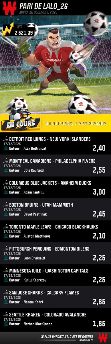 APMBetting's tweet photo. NHL TIIME🏒🇺🇸

J’ai envie d’y croire cette nuit. 
Privilégiez les systèmes !

🎯2521
https://t.co/0peFPjyXyf

🎯7656
https://t.co/Fae7z3Ta7k

❤️si tu suis 
Bisous 🫶🏻

#TeamParieur #NHL https://t.co/yO7HhNb2pY