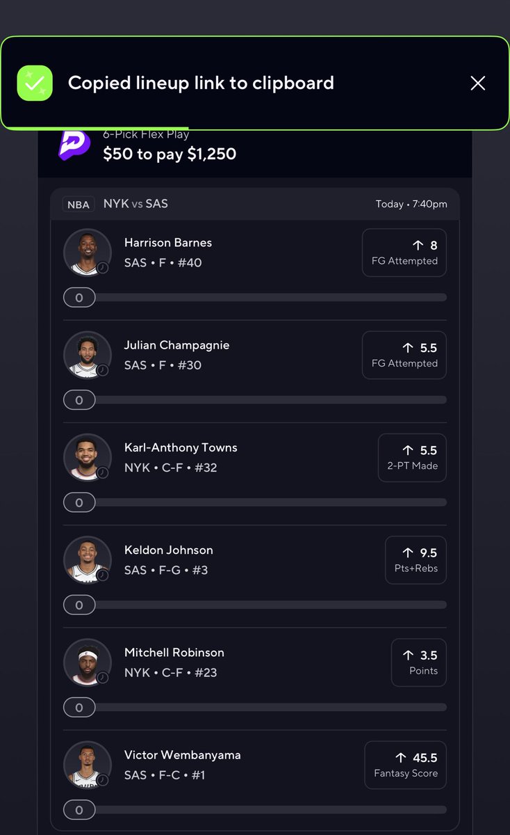 6man
#Prizepicks #NBA

prizepicks.onelink.me/gCQS/shareEntr…