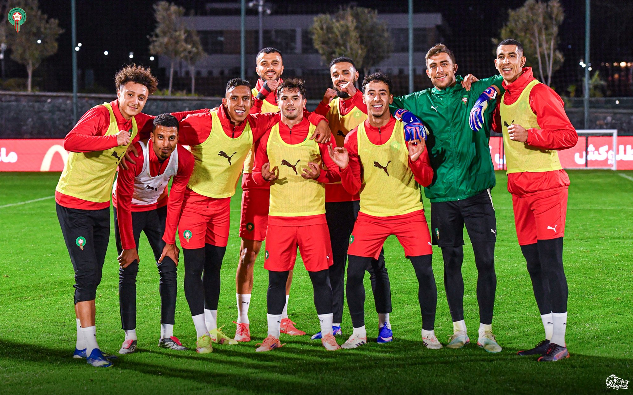 لاعبو المغرب. (إكس)