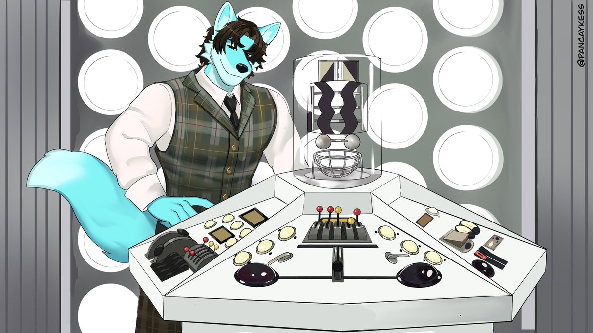 #DoctorWho commission 
#furry #furryart