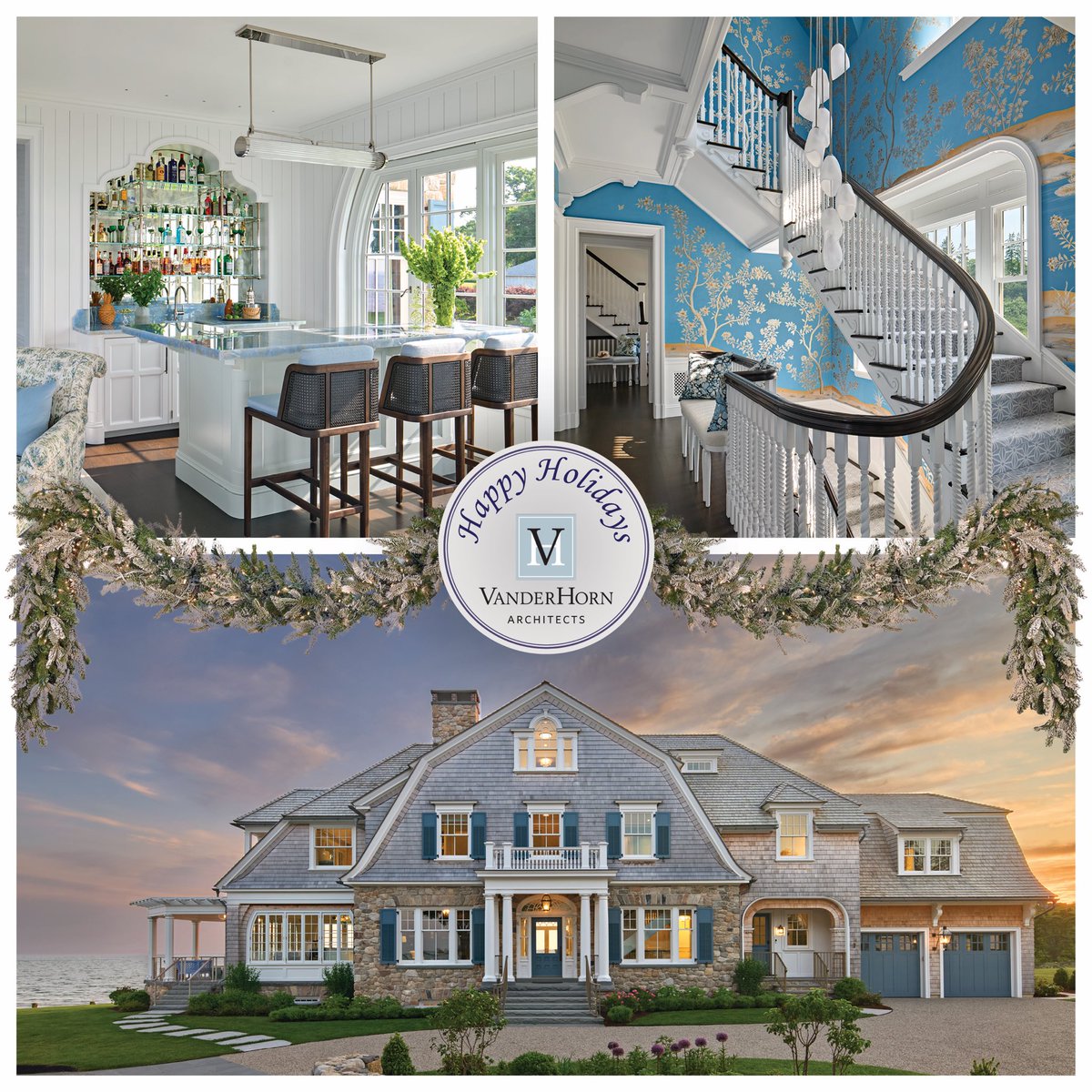 Happy Holidays from all of us at VanderHorn Architects! We’re wishing you warmth, joy, and inspiration in every corner of your home this season.