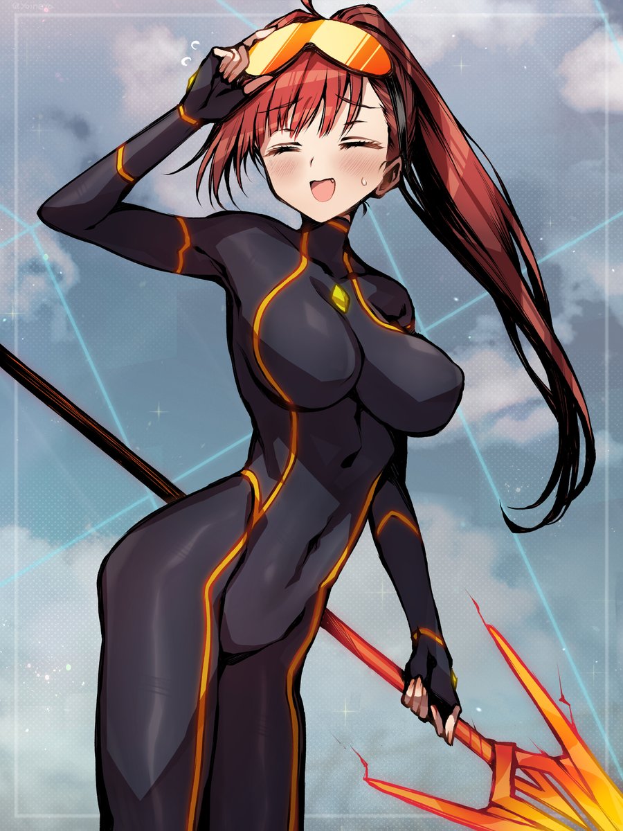 電脳世界で戦うサイバーバトルヒロインちゃんキャラデザ！(仮) #オリジナル