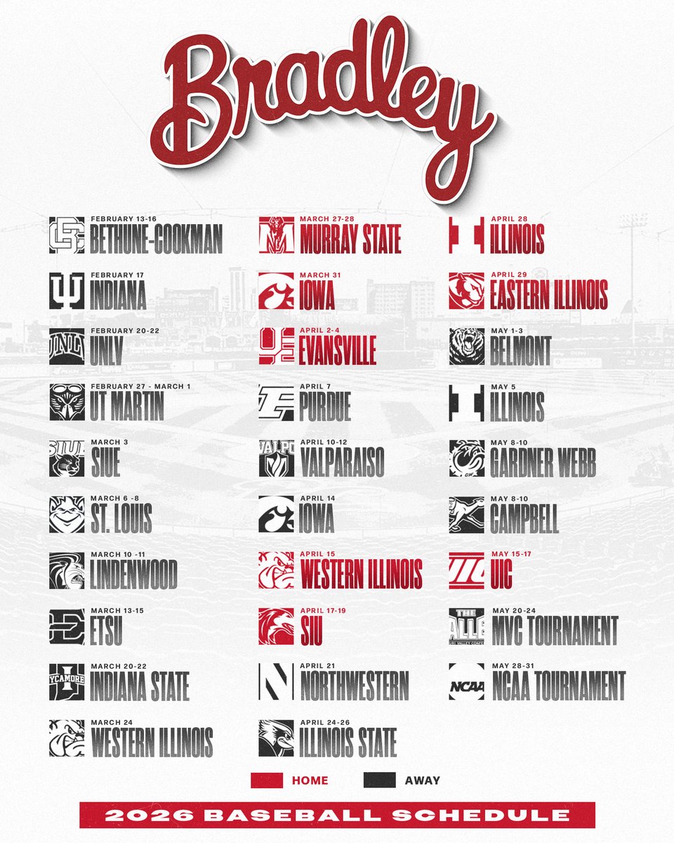 Bradley Baseball tweet media