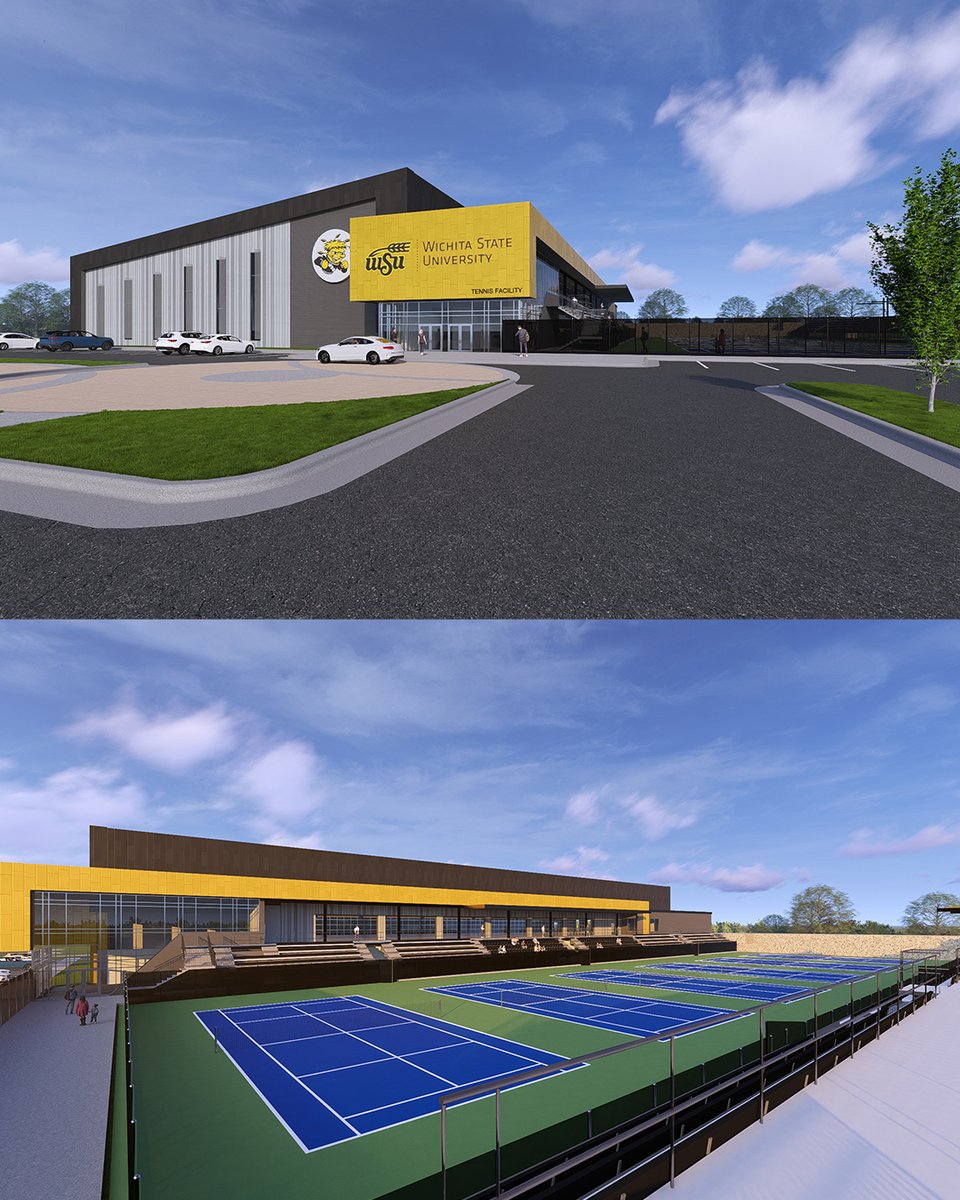 GoShockers's tweet image. The future of Shocker tennis 🔮

As an invited partner of the new Ignite at K-96 project, Wichita State is pleased to announce plans for a premier tennis facility located within the 35-acre multi-sport athletic complex.

#FearTheWheat🌾