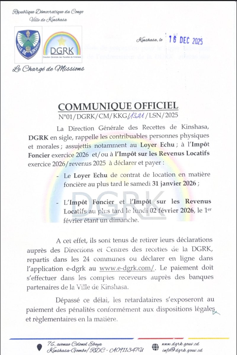 DGRK RDC tweet media