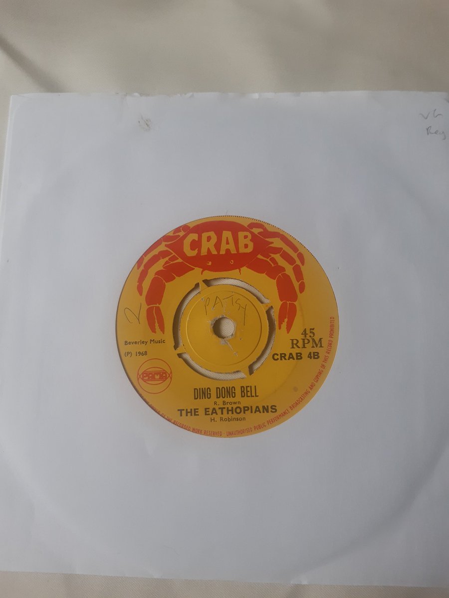 SQR45's tweet image. ADVENT RECORD no. 16
A gorgeous piece of Rocksteady from 1968 in praise of the simple beauty of church bells &amp;amp; their call to the congregation. One of Jamaica's finest-ever records imho.