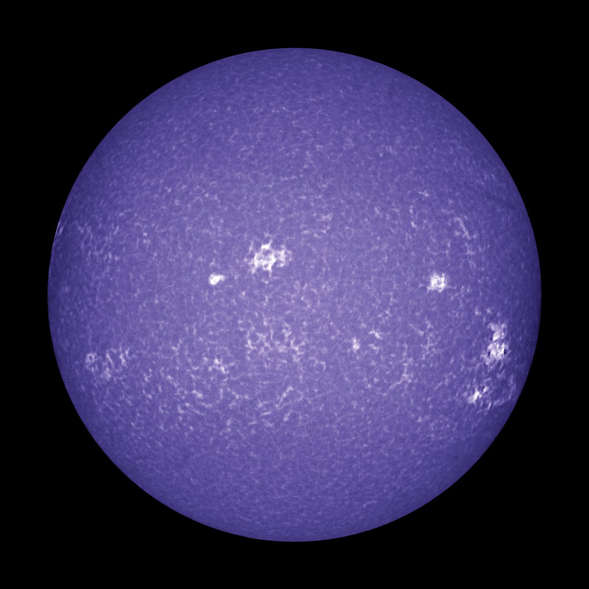 Dec 16, 2025 - The Sun in hydrogen-alpha, helium (D3), and calcium-K.