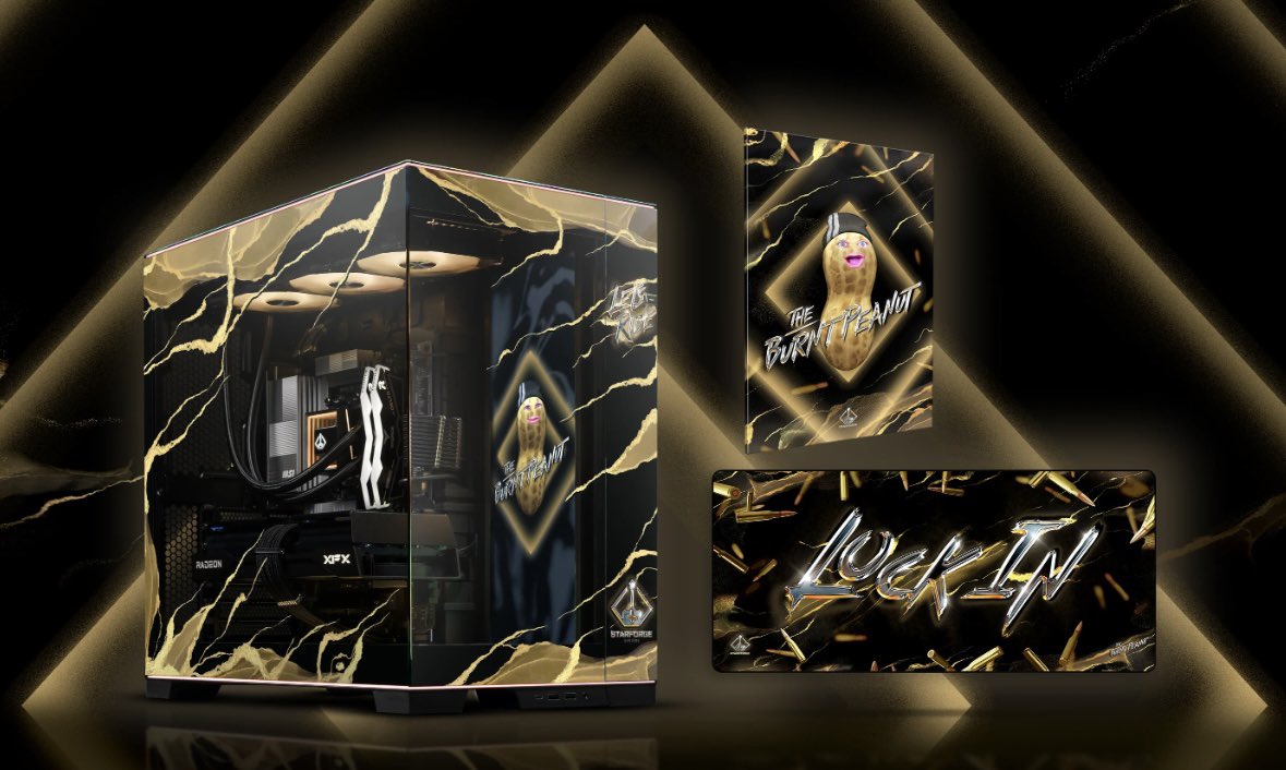 BUNGULATORS MAY I PRESENT

AT LONG LAST

TheBurntPeanut X Starforge Custom PC:

starforgepc.com/Peanut