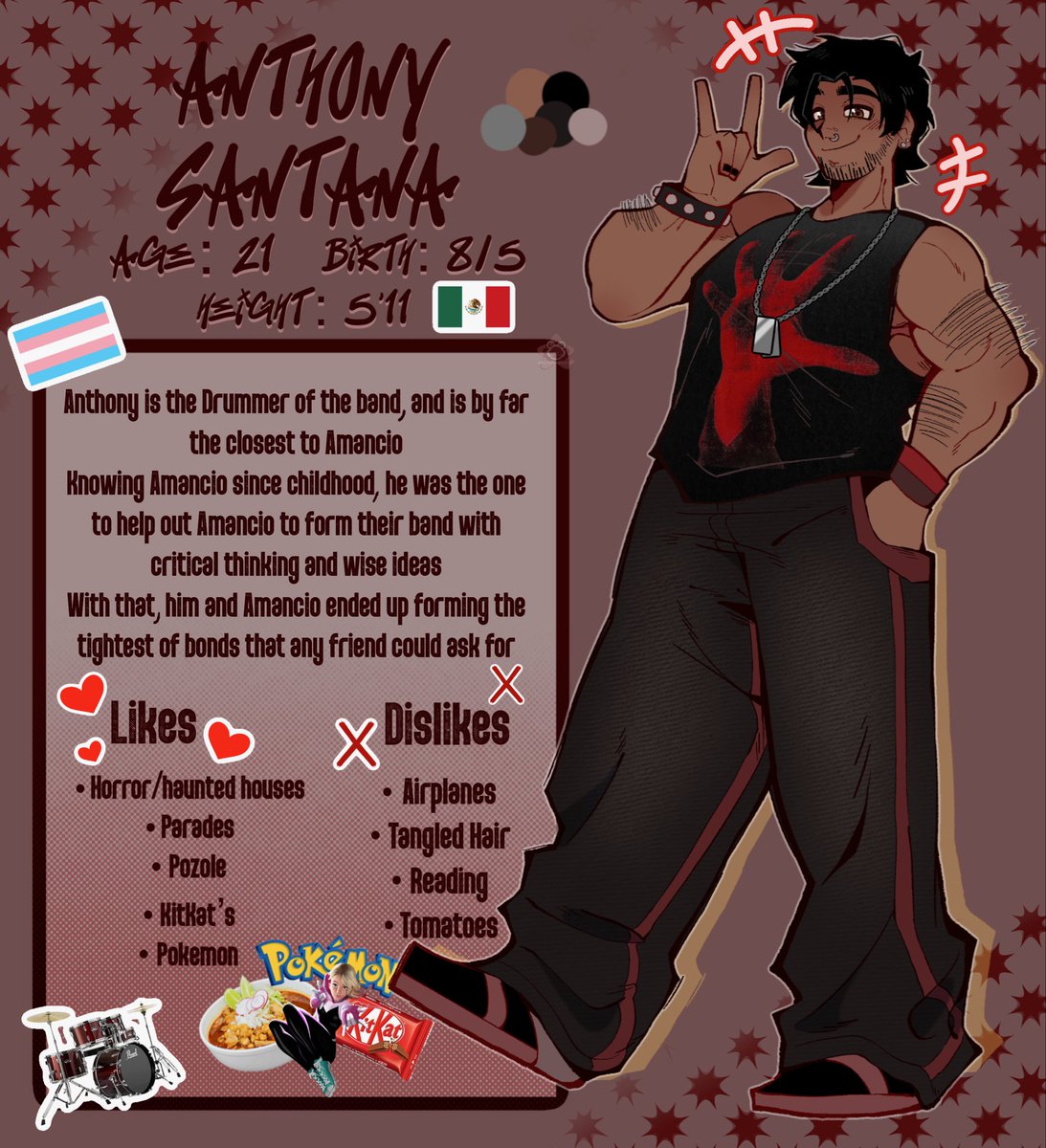 [OC] Anthony Santana