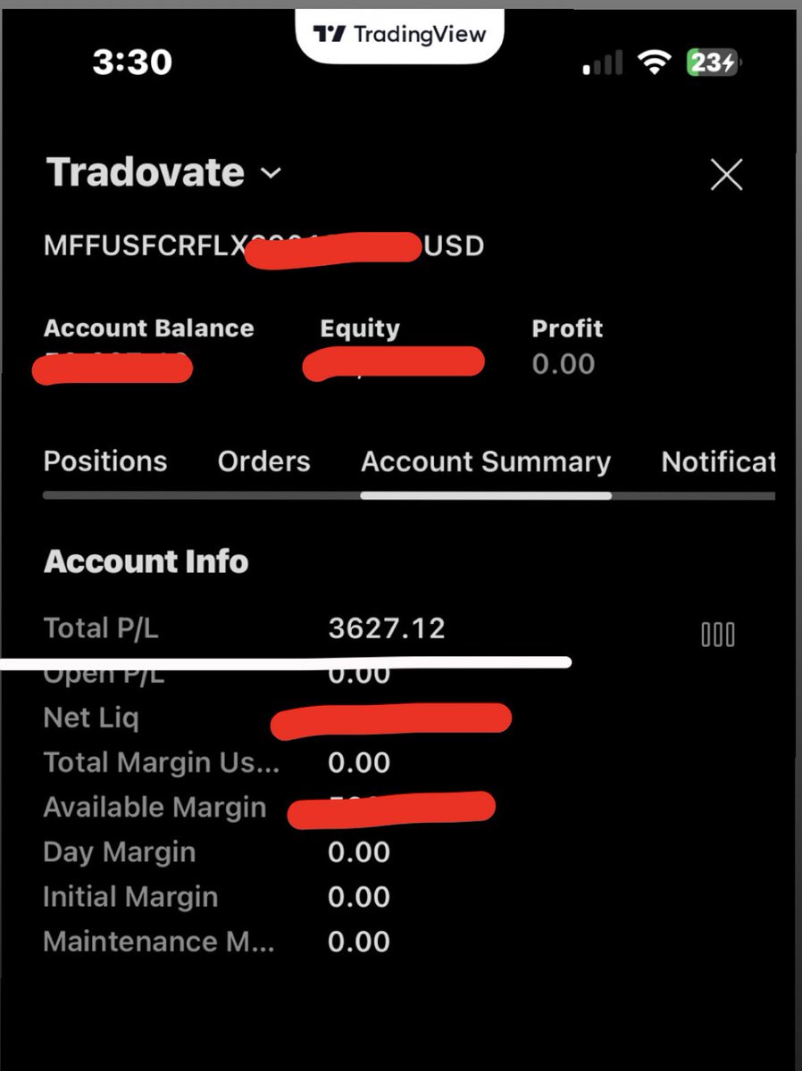 new record daily pnl on one of my fundeds — smashed previous daily pnl by 1k 😮‍💨 <a href="/MyFundedFutures/">MyFundedFutures</a>