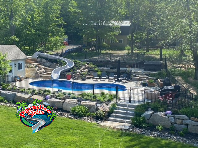 ParadiseSlides's tweet image. Turn your backyard into your very own epic water park with Paradise Slides – complete with thrilling twists, cascading waterfalls, refreshing splashes, and non-stop family fun all summer long!🏄‍♂️🛝💧  Make the dream a reality at paradiseslides.com

 #BackyardFun