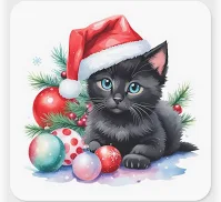 Cats will forever go after those Christmas balls!
It's expected!