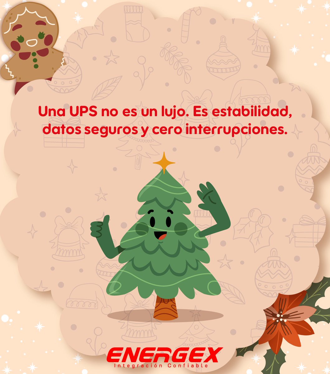 EnergexSA's tweet photo. 🔋 Energex | UPS y respaldo energético para entornos críticos
#UPS #RespaldoEnergético #SeguridadOperativa https://t.co/9HAJvqQ9T9