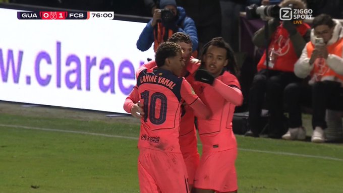 أندرياس كريستنسن يفتتح التسجيل لبرشلونة في المباراة.. غوادالاخارا 0 1 برشلونة 