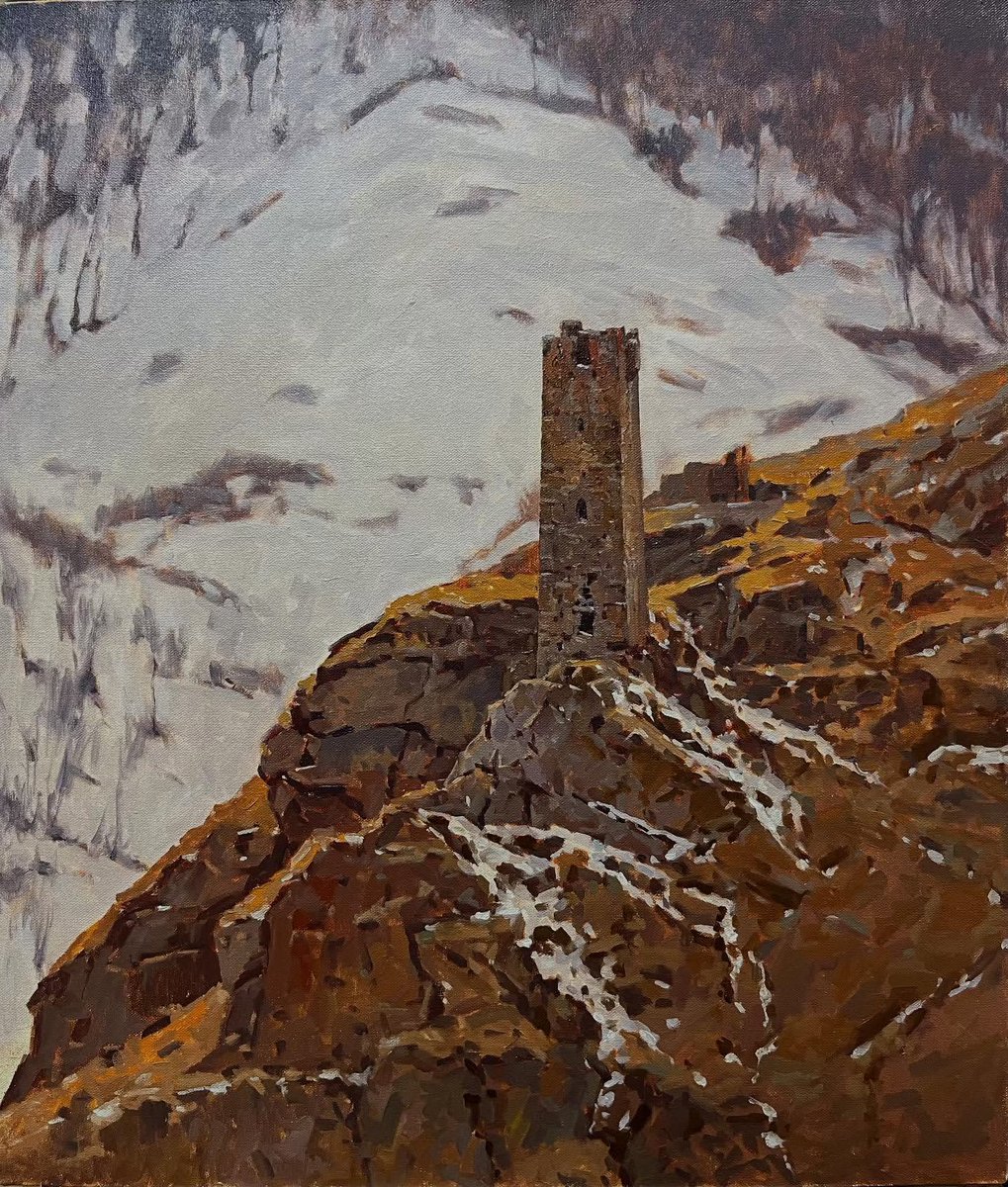 caucasusvisuals's tweet photo. Paintings by Chechen artist Rustam Musaev https://t.co/3gU4XUfV9O