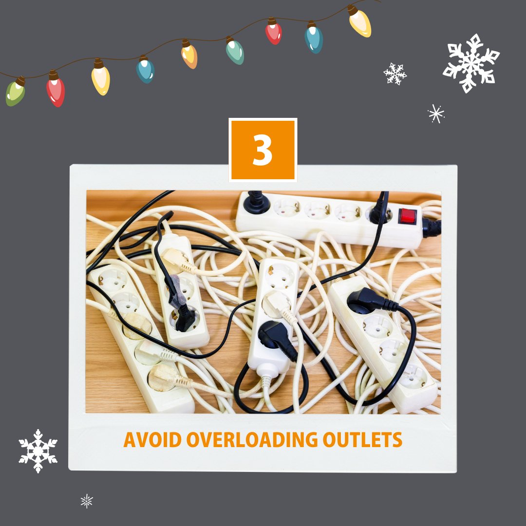 PRMGCorp's tweet photo. The holiday season has officially begun. Make sure your home stays safe and cozy! ✨

🎄 Check lights and decorations for frayed cords
🛡️ Secure your home before traveling
💡 Avoid overloading outlets

A few simple steps can help keep your home bright, safe, and full of... https://t.co/gGS5Obf2vx