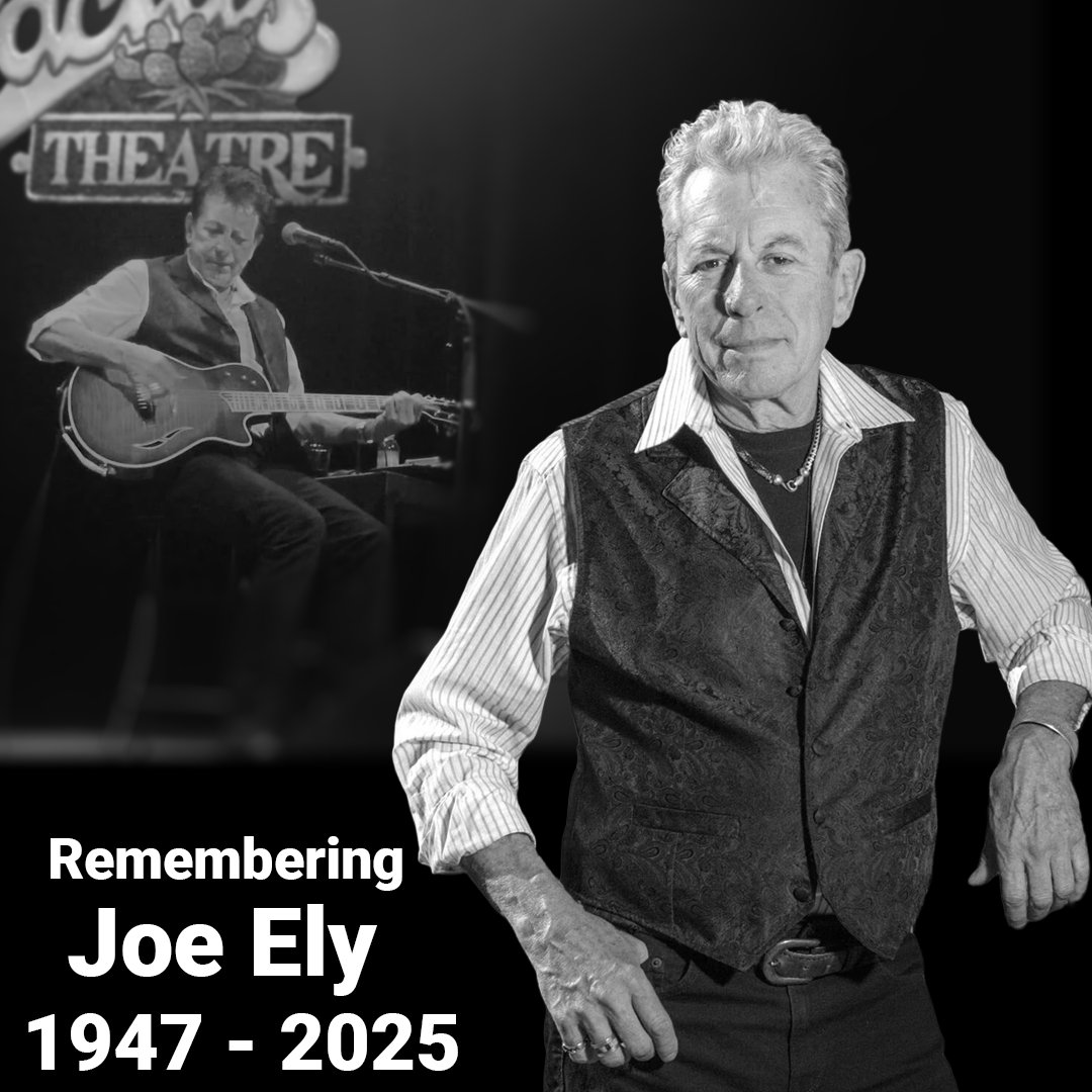 cactus_theater's tweet photo. In remembrance of the legendary Joe Ely ~ a hometown hero and a musical tour-de-force with Texas-sized talent who played the Cactus Theater stage more than any other touring act. #joeely #restinpeace #texasmusic https://t.co/DmWLwE9PBh