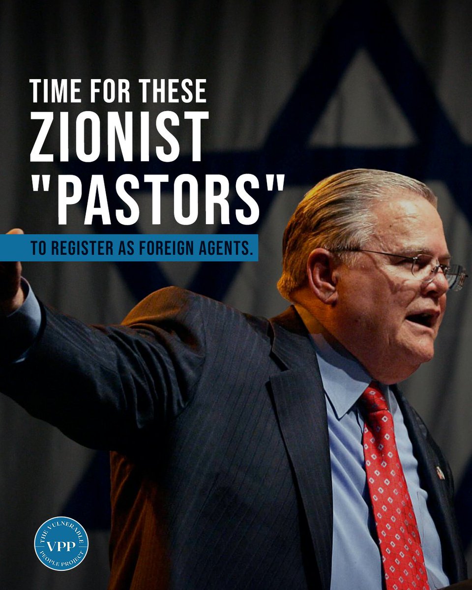 Vulnerable_VPP's tweet image. 1,000 pastors went to Jerusalem not to preach the Gospel, but to silence it.

In his latest column, @JasonJonesVPP exposes how American church leaders became agents of propaganda while Gaza’s Christians are bombed &amp;amp; betrayed.

Read now: substack.com/inbox/post/181…