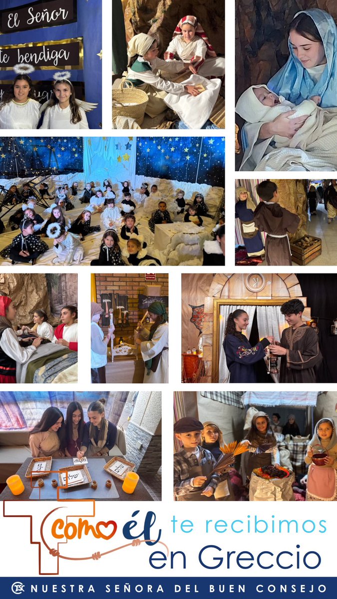 buenconsejoml's tweet image. Concluimos la primera jornada de nuestro Belén viviente 🌟. Muchas gracias a todos los participantes y a los que os habéis acercado a visitarnos en este precioso día 🙏

#ContigoSomosBuenConsejo
#Comoél