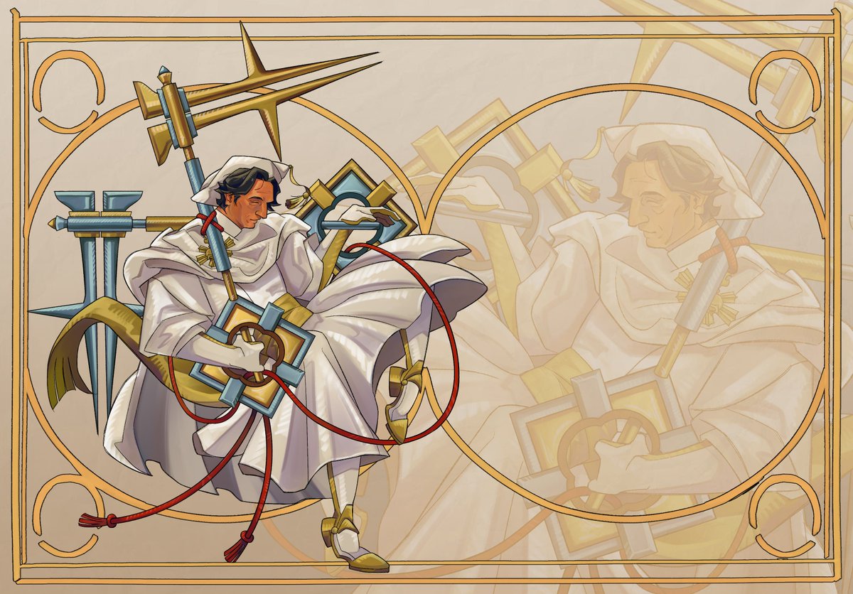 The heir to Saint Peter's keys 🗝️✨

#conclavefanart