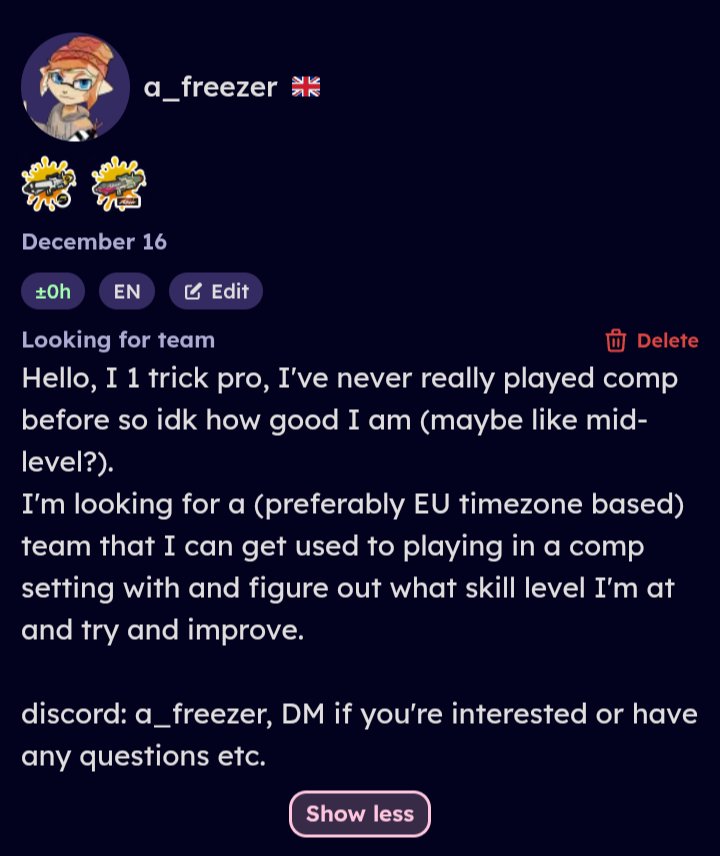 freezer_a's tweet image. FA post I guess :) 🦑 #Splatoon3