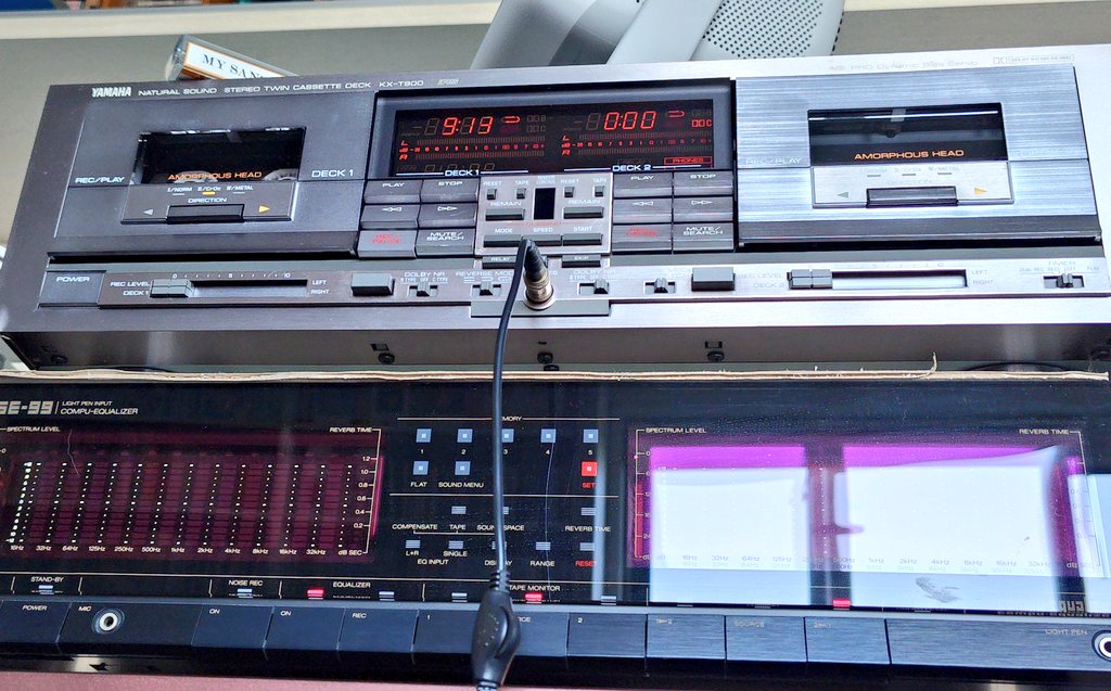 今朝の音活 80sダビングカセットから 麗美 My Sanctuary ユーミンに